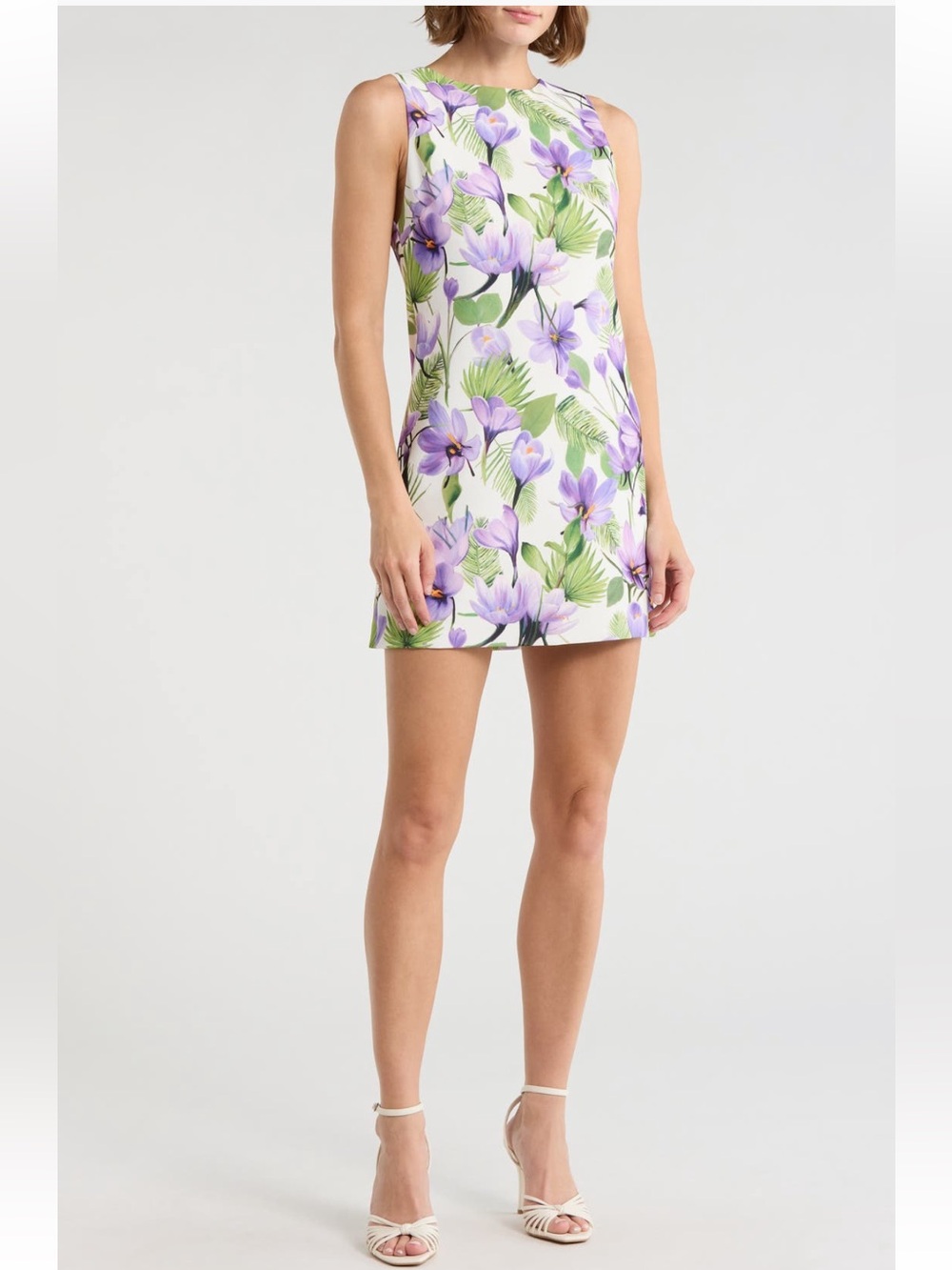 ‼️NEW Alice + Olivia Clyde Floral Sleeveless A Line Mini Dress